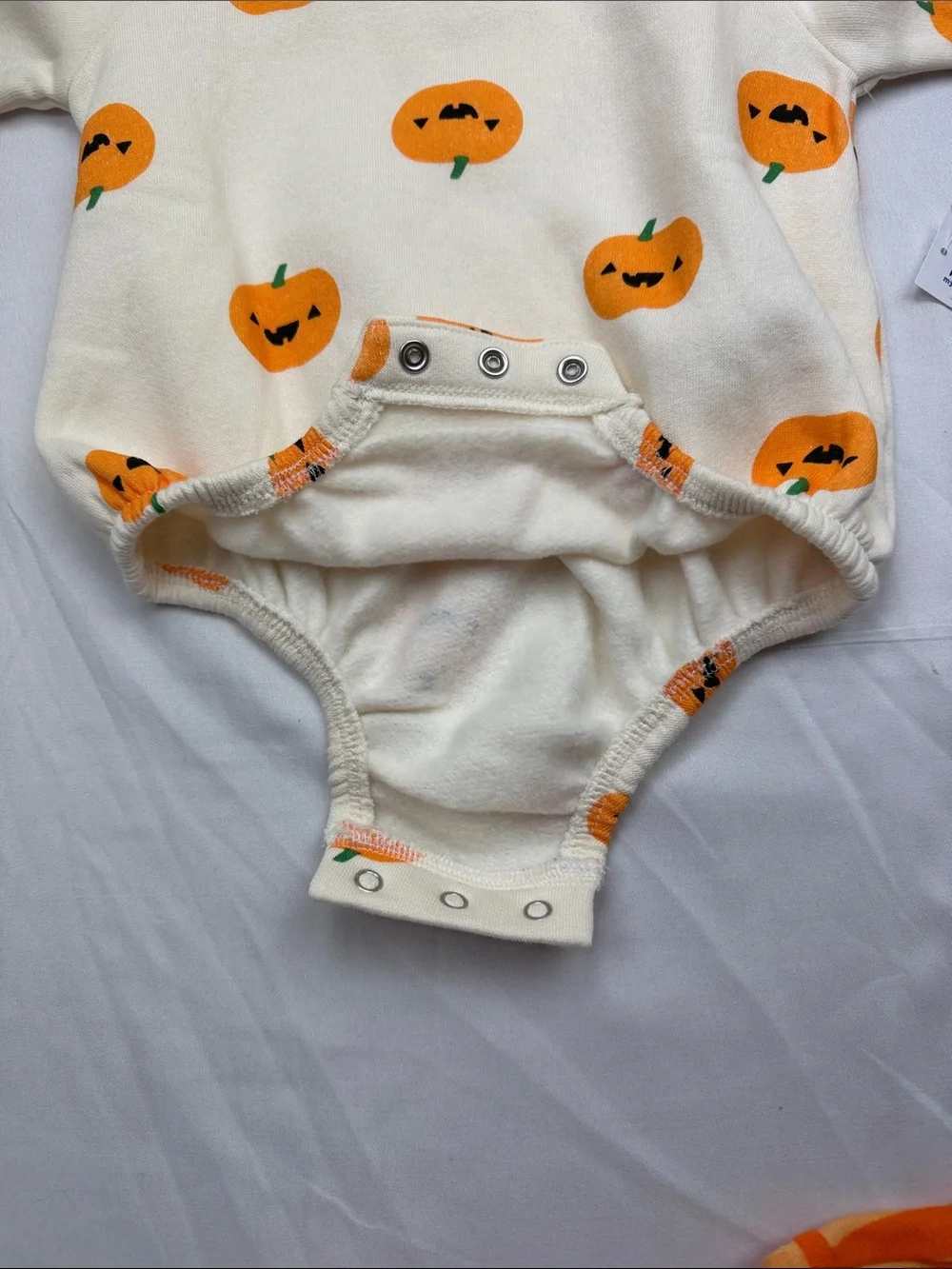 Old Navy Pumpkin-Print & Striped Baby lot.